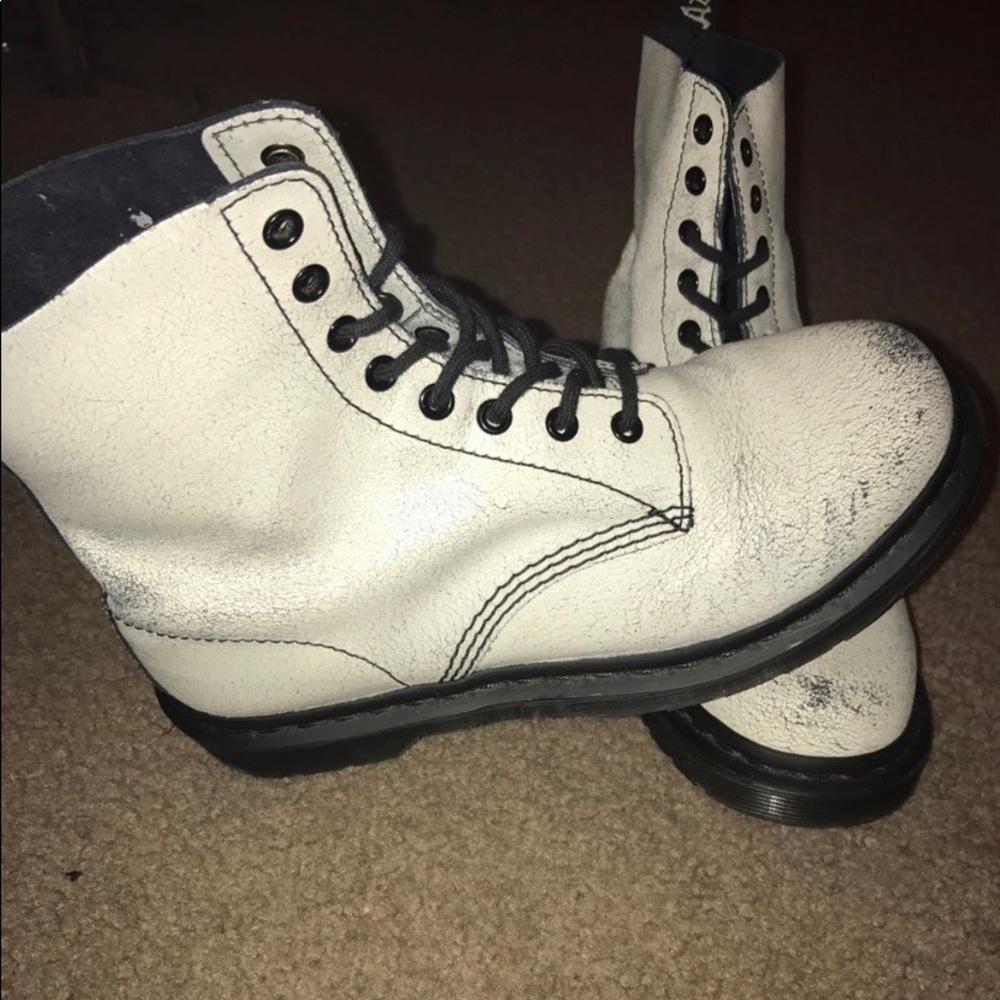 White Dr Martens